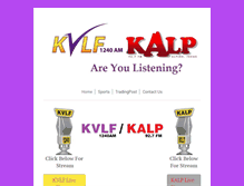 Tablet Screenshot of bigbendradio.com